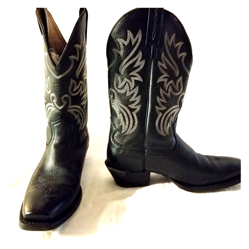Ariat Legend Men's Black Square Toe Western Boots